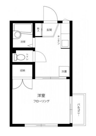 東中野駅 徒歩7分 1階の物件間取画像